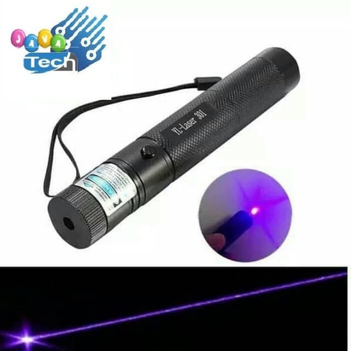 Blue Purple Laser Pointer 301 405MN 5MW 8000M / Laser Warna Biru Ungu