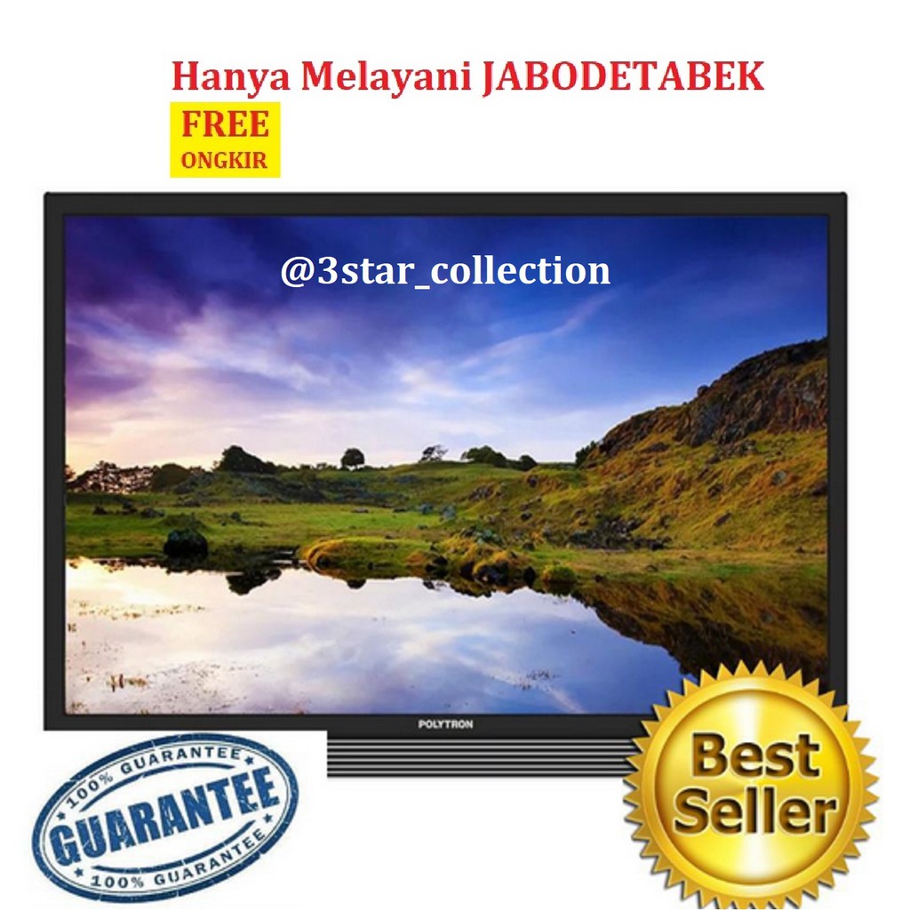 TELEVISI LED POLYTRON PLD32D1550 LED TV XCEL GARANSI RESMI