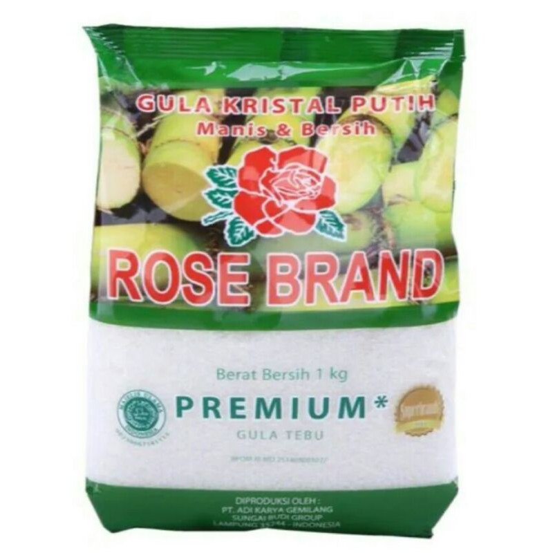 

Rose Brand Premium Gula Pasir Kristal