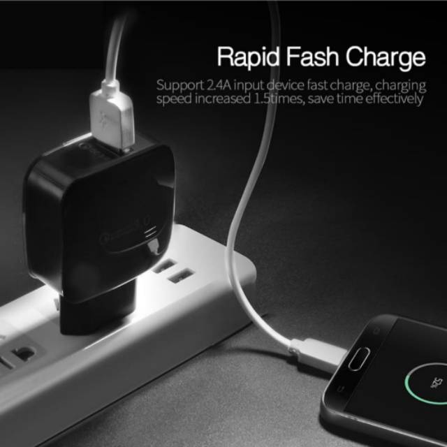 Joyseus T1 QC 3.0 Charger Murah Support Quick Charge + BONUS KABEL