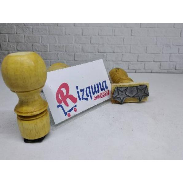 

[PRODUK CH7JY] Paket 4 Stempel Bintang / Senyum RPV