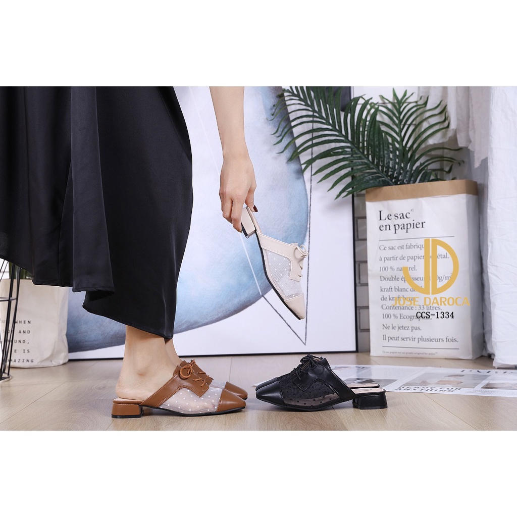 JOSE DAROCA Slip On Mules Shoes #CCS-1334# Original