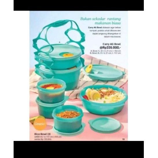 carry all bowl tosca + free (1kg)