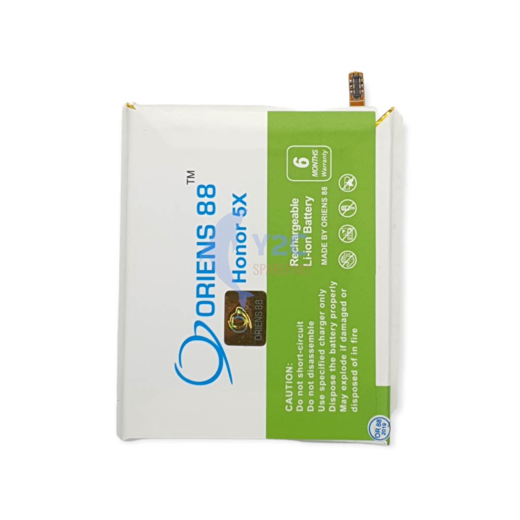 BATERAI HUAWEI HONOR 5X / G7+ / G7 PLUS / KII-L21 / KII-L22 / HB396481EBC DOUBLE POWER ORIENS 88 / BATRE / BATERE / BATRAI / BATREI / BATU