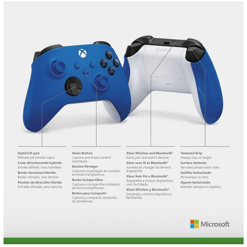 XBOX ONE WIRELLES CONTROLLER Series X / S - Shock Blue