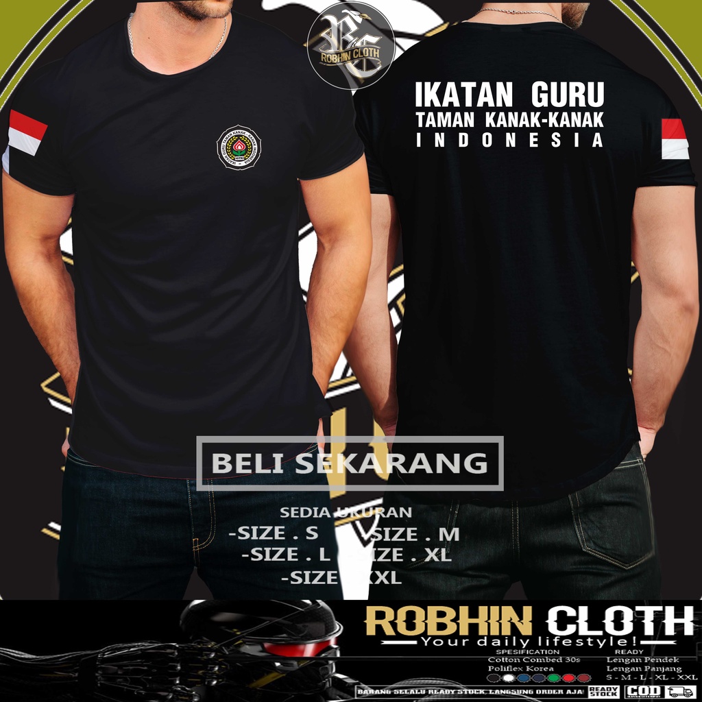 Kaos Baju IGTKI Ikatan Guru Taman Kanak-Kanak Indonesia Kaos Distro