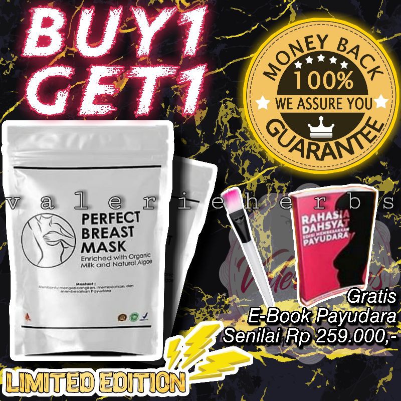 ISI 20 MASK | PEMBESAR PAYUDARA VIRAL | Perfect BREAST MASK ORI | PENGENCANG PAYUDARA