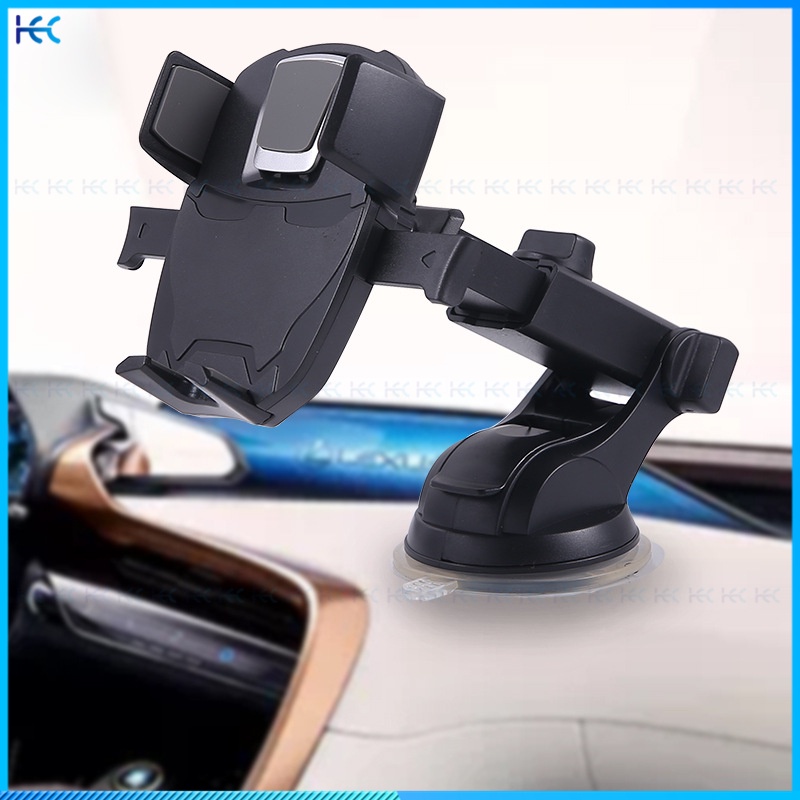 Stand Holder Smartphone Dengan Karet Penghisap Untuk Dashboard Mobil