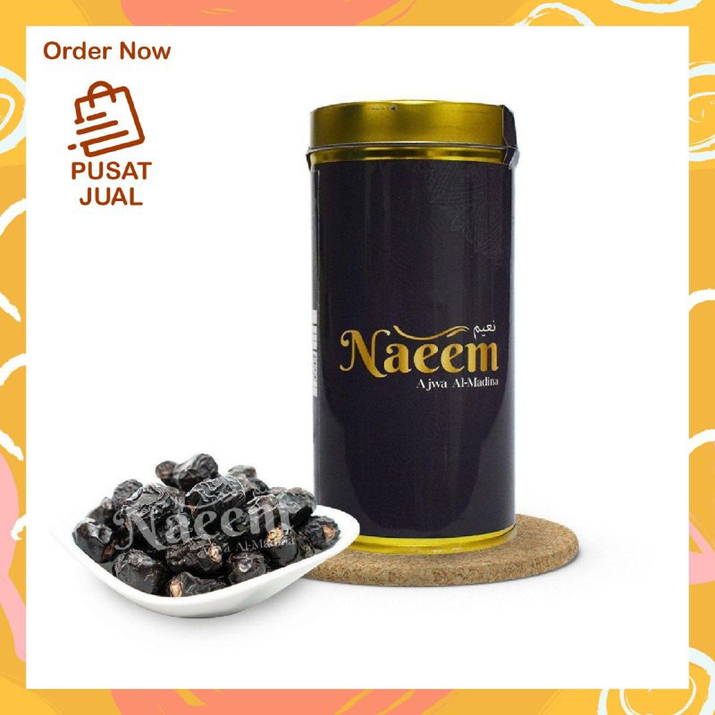 

Kurma Ajwa Naeem - Premium Quality - Kurma Azwa - Kurma Ajwah - Kurma Nabi Al Madinah 330 gram