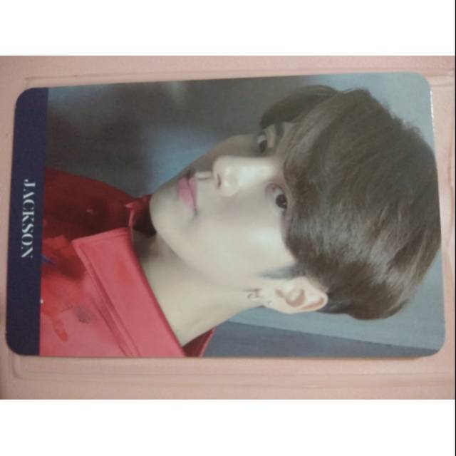 OFFICIAL Photocard Jackson Spining TOP