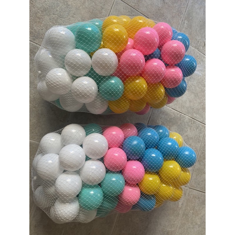 MANDI BOLA WARNA WARNI / MANDI BOLA PLASTIK 50 PCS