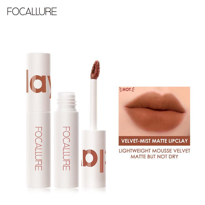~AB~ FOCALLURE True Matte Lip Clay Waterproof Lipstick Lip Gloss Lip Tint FA179