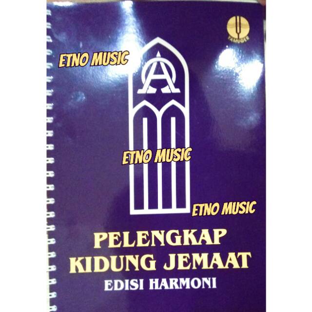 Buku Piano-Organ PKJ - Pelengkap Kidung Jemaat - Edisi Harmoni Not Balok