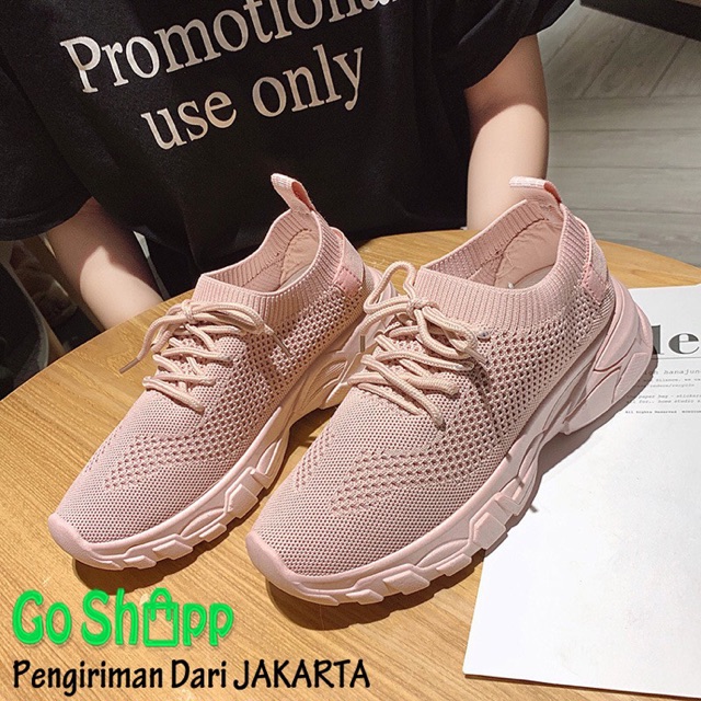 Sepatu Fashion Wanita Import - Sepatu Sneakers Wanita Import High Quality - Sepatu Wanita [H04]-1