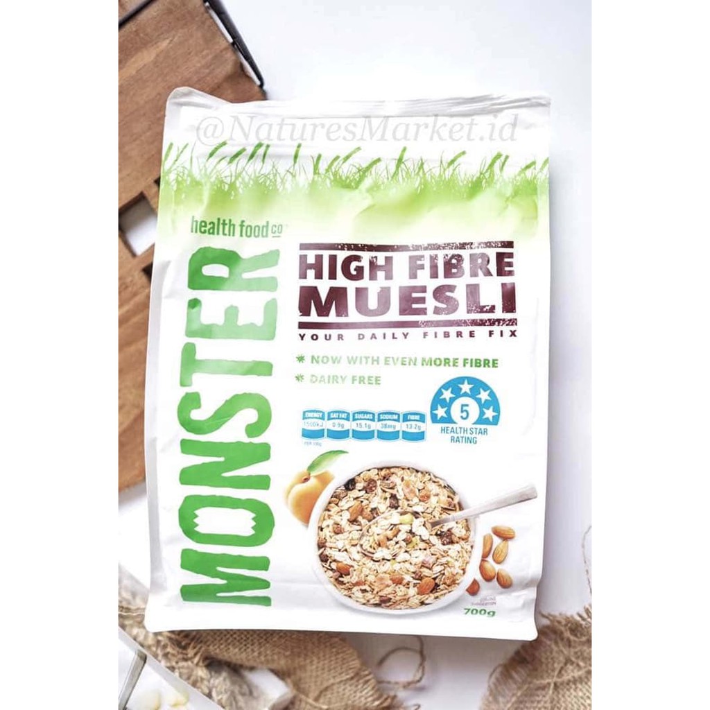 

Monster High Fiber Muesli 700g