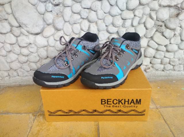 bestpromo sepatu hiking, trekking, outdoor, adventure pria / wanita beckham paramount low