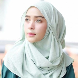  Jilbab Instan Hijab Khimar Syari Ceruti Pet OSD Jumbo 2 