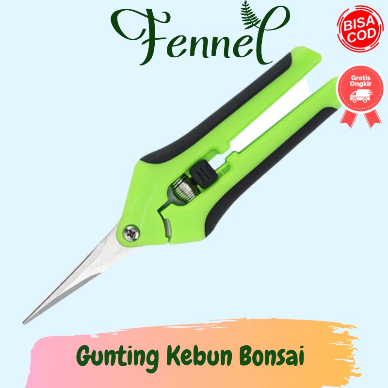 Gunting Pruning Kebun Mini Pemotong Ranting Bunga Bonsai SKS-2