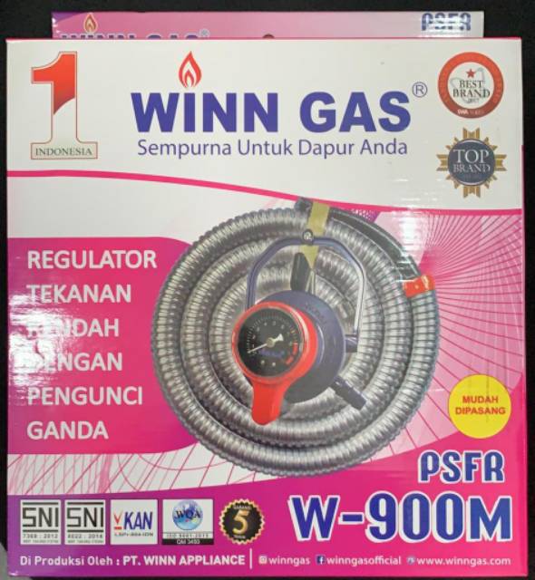 selang gas win paket selang winn gas PSFR W - 900 M