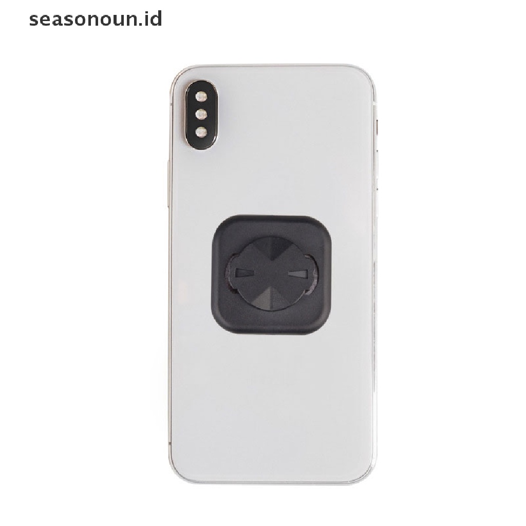 【seasonoun】 Bike Phone Sticker Mount Phone Holder Riding Strong Adhesive Support Stand .