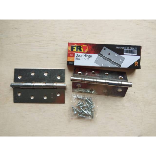 ENGSEL PLAT BIASA FRT 4&quot; SN/DOOR HINGE