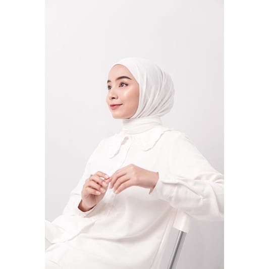 Hijab terbaru Pashmina Inner 2in1 Ceruty BabyDoll Kerudung Pashmina Inner Terbaru Safa Hijabto