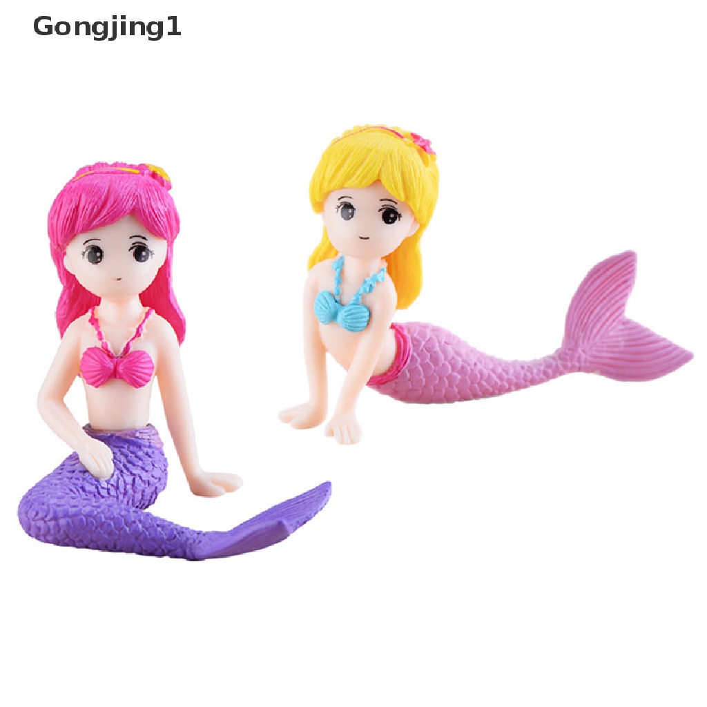 Gongjing1 Miniatur Mermaid Untuk Dekorasi Taman Minifairy Gardenrumah Boneka