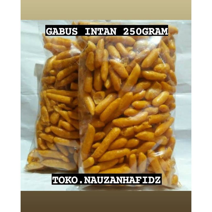 

KUE GABUS INTAN JAJANAN JADOEL ISI [250GRAM]