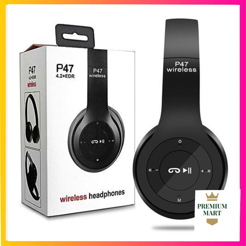 Headphone Bando Bluetooth P47 Extrabass High Quality [PM]