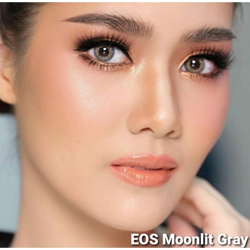 SOFTLENS EOS MOONLIT BROWN COKLAT NORMAL MINUS s.d -8.00 Soflen kemenkes