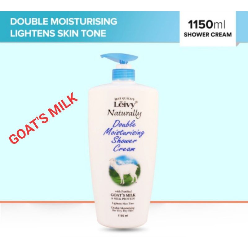 [ botol ] sabun mandi leivy 1150.ml / moisturising shower cream