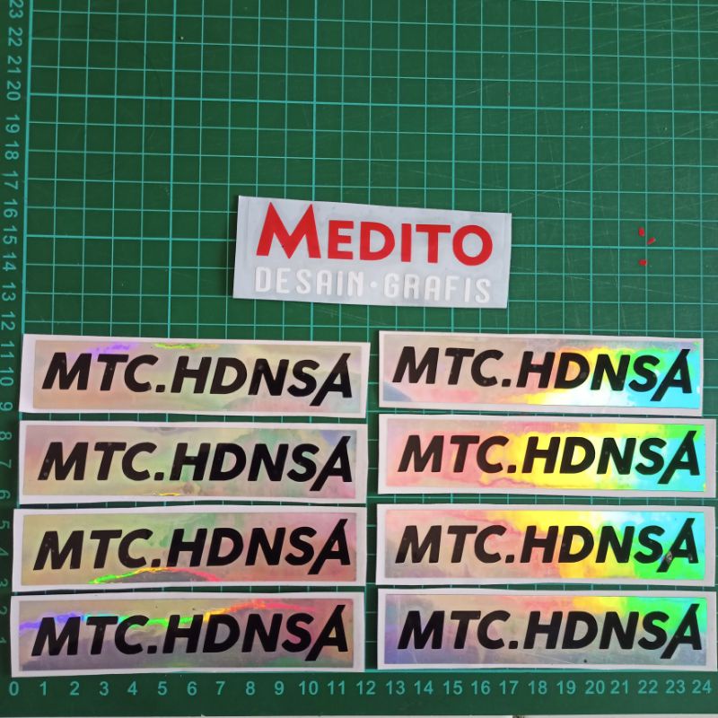 stiker cutting MTC.HDNSA