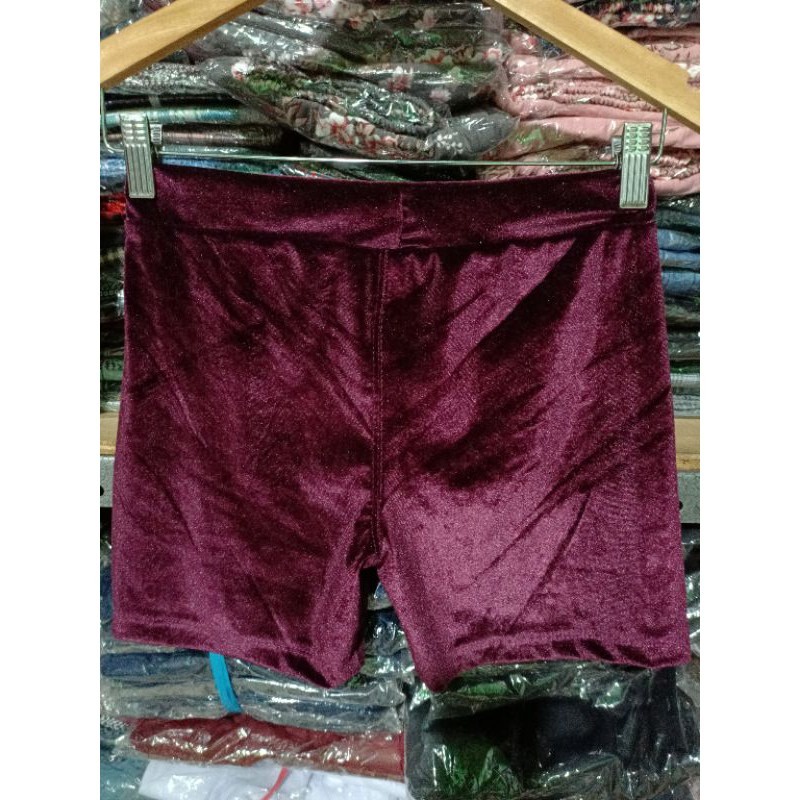 Booty Short Bludru premium Import/Celana Pendek import/Booty Short bahan bludru