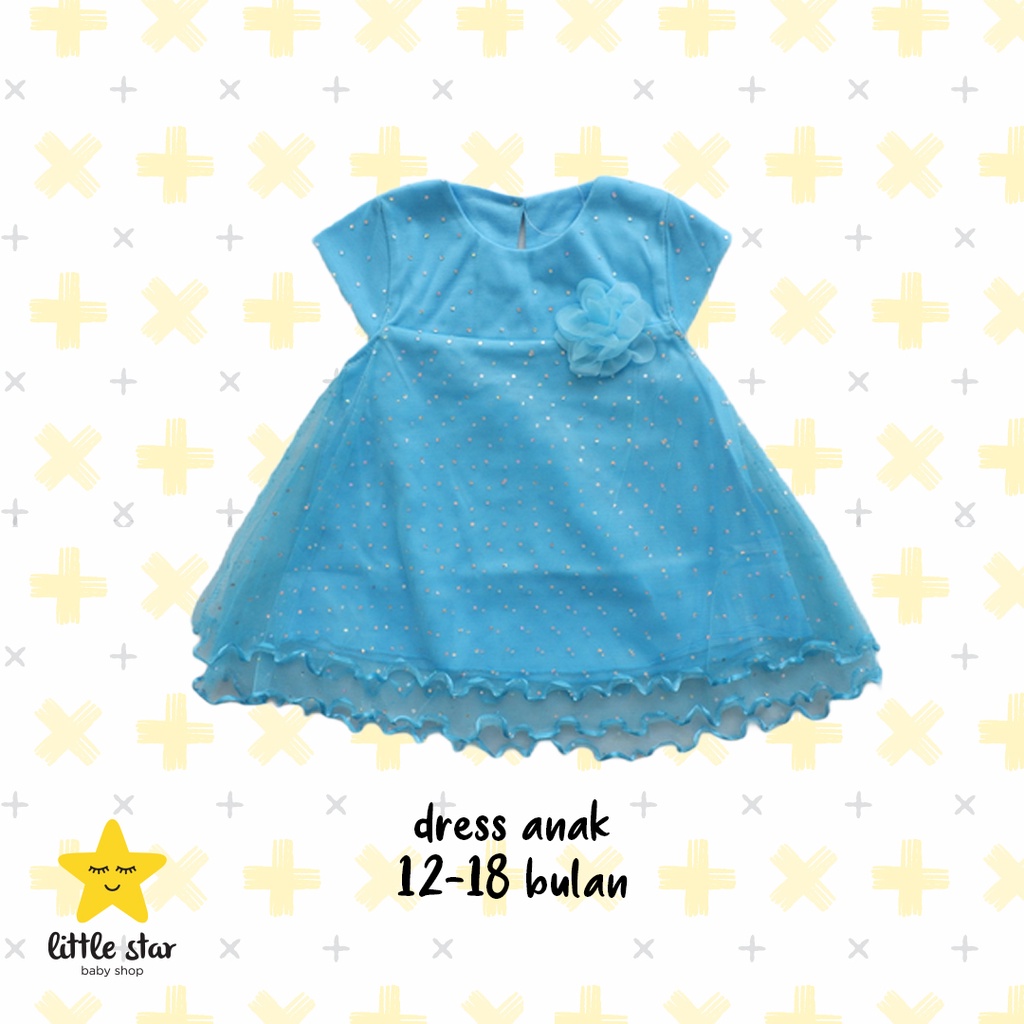 Sweet H Dress Anak Perempuan | Set Baju Bayi Cewek Girl