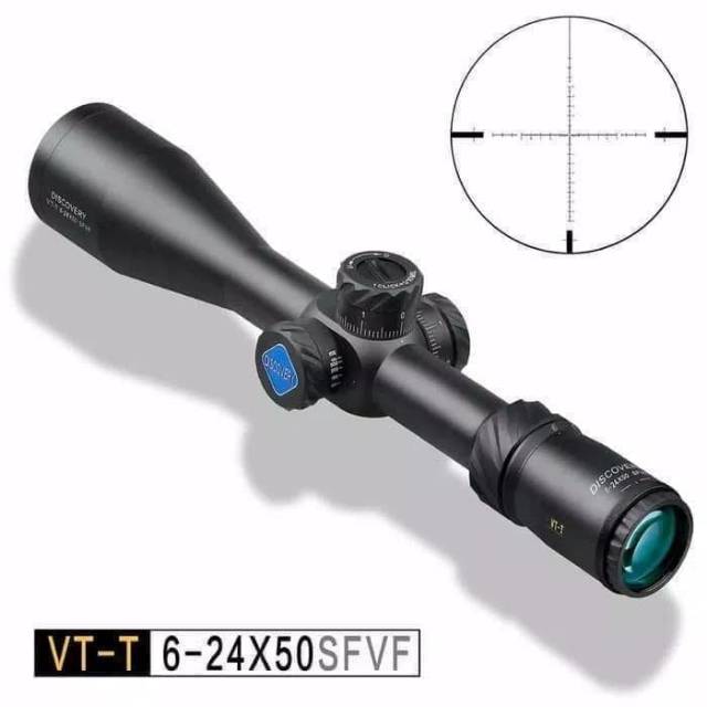 Telescope Teleskop Discovery VT-T 6-24x50 SFVF FFP VTT 6-24X50SFVF FFP