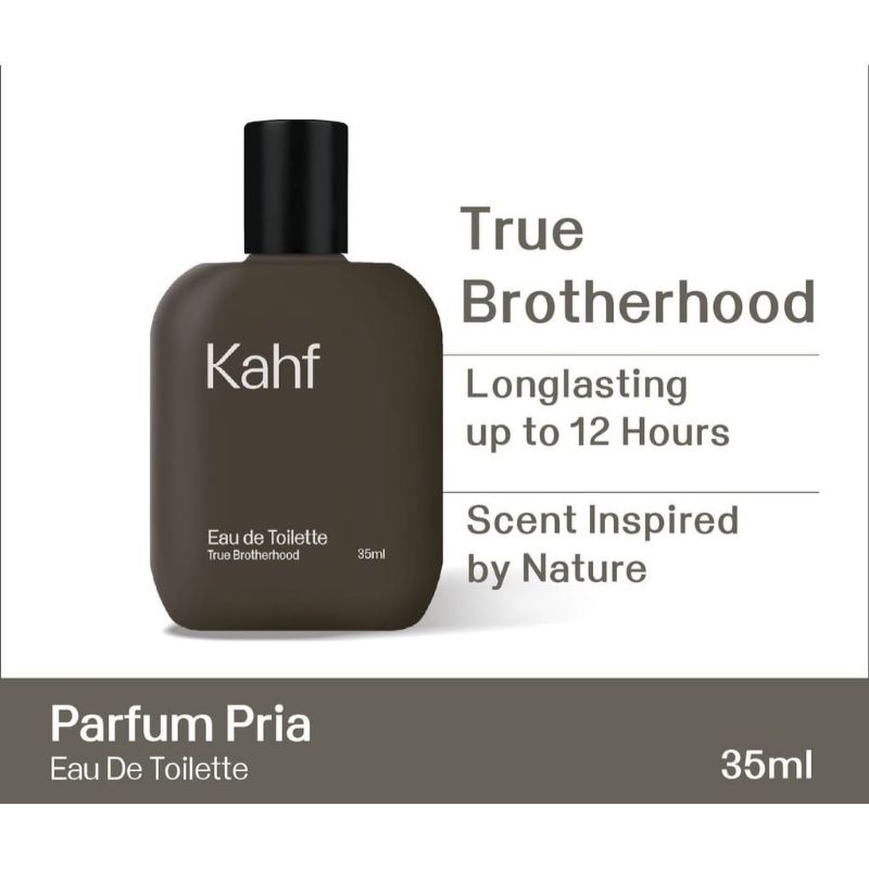 KAHF Parfum Pria True Brotherhood Eau De Toilette 35ml