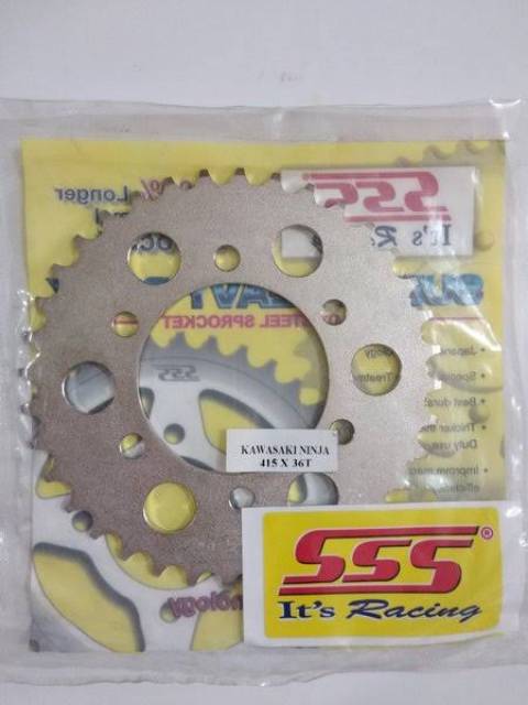 Gear SSS (Belakang) 415 : NINJA R/RR : Size 36T-45T