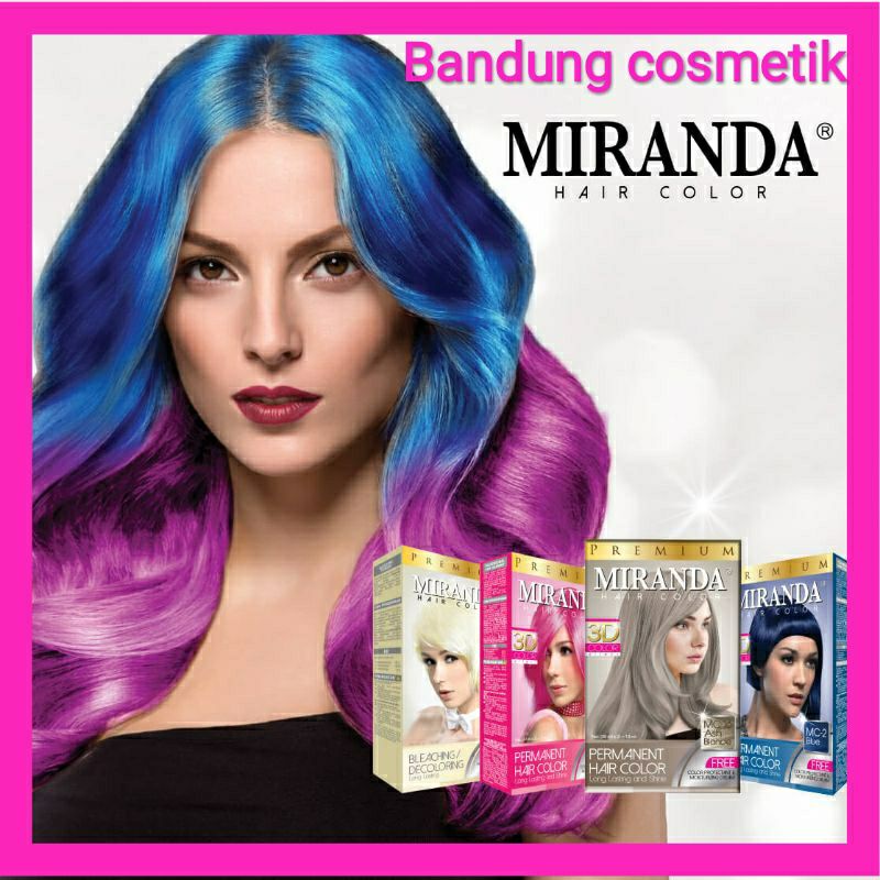 MIRANDA hair color premium 30gr|pewarna rambut