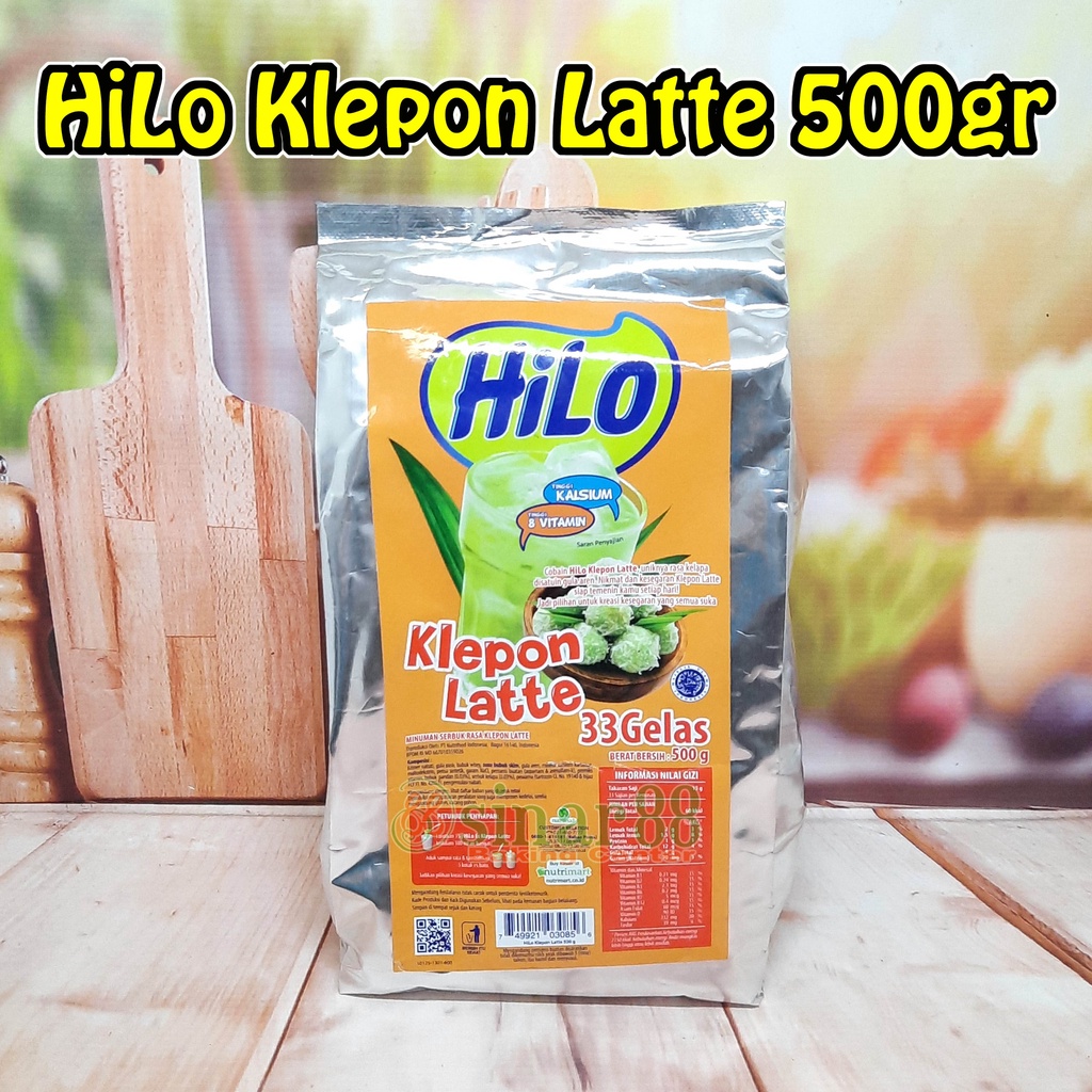 HiLo Klepon Latte 500gr
