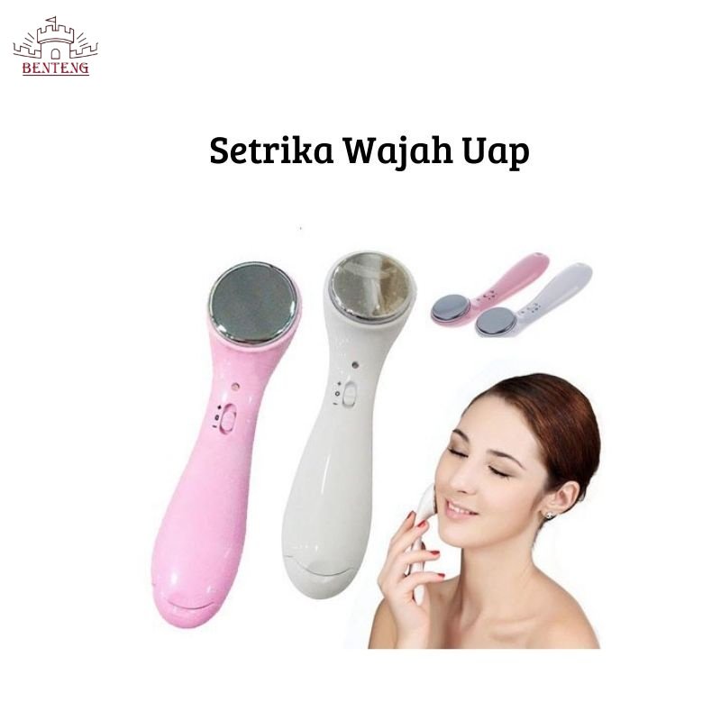 Setrika Wajah Pijat Muka / ION Face Massager