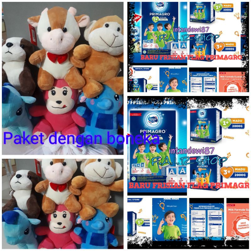 PAKET HADIAH SUSU FF PRIMAGRO 1+. FRISIAN FLAG PRIMAGRO 1+. FRISIAN FLAG JELAJAH 123 BOX 1200GR