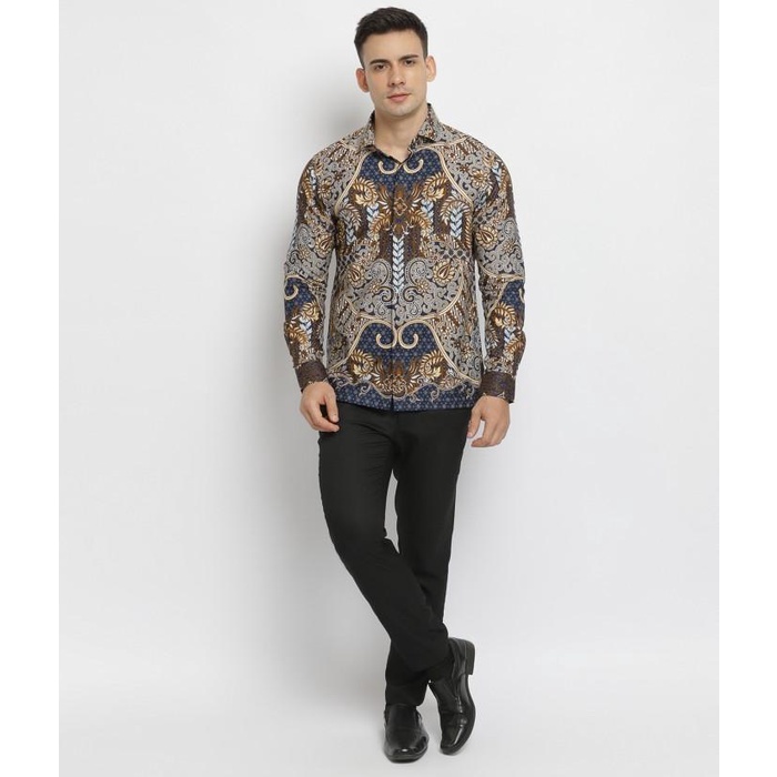 Kemeja Batik Pria Carlos Moreno - Adibrata