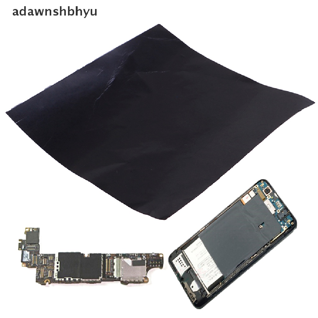 Adawnshbhyu Konduktivitas Tinggi Thermal Pad CPU Heatsink Pendingin Potongan Grafit Sintetis