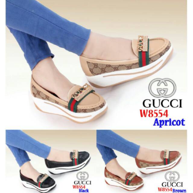 Sepatu Gucci Wedges W8554