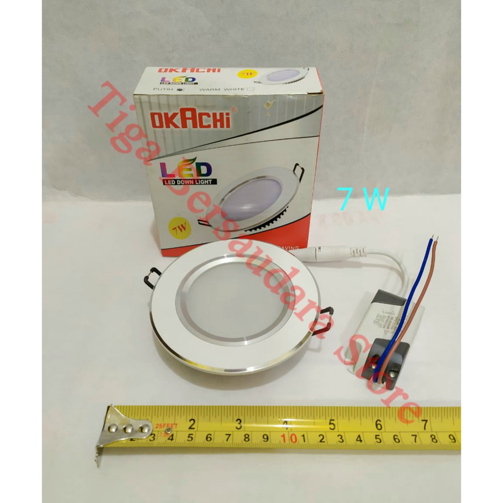 Lampu LED Okachi 7W / lampu murah led 7 watt Down Light