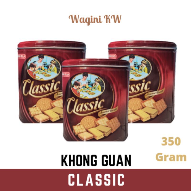

Khong Guan Classic 350Gr (Kaleng Kecil)