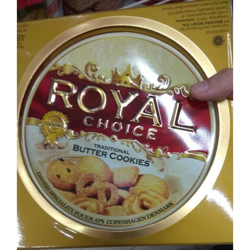 

DANISH Royal Choice 480 g butter cookies