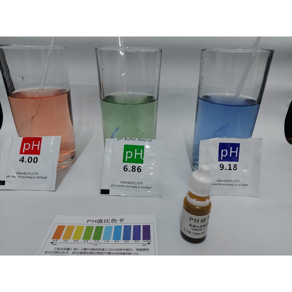 Ph Drop Tester Liquid Ph Cair Alat Tetes Cek Asam Basa Pada Air