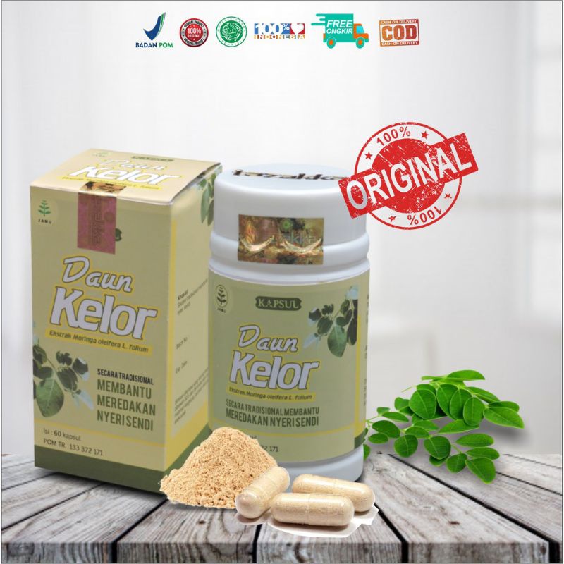 

Obat Nyeri Sendi / Penurun Kolesterol / Pegel linu/ asam urat / herbal Daun kelor extrak