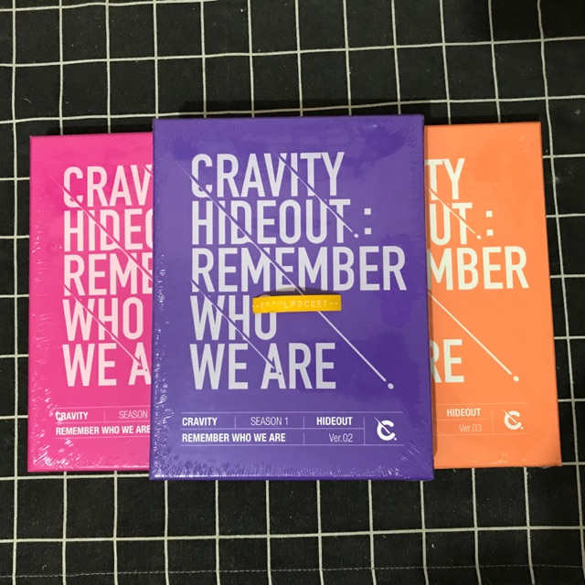 [ READY STOCK ] Cravity Hideout : remember who we are album